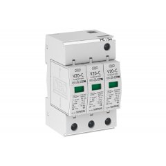 Pārsprieguma novadītājs V20 3-polīgs versija 385V V20-C 3-385