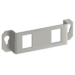 Montāžas plaksne priekš GE2F ar 3x caurumiem Type A, V2A, 1.4301 MTGE2F 2A