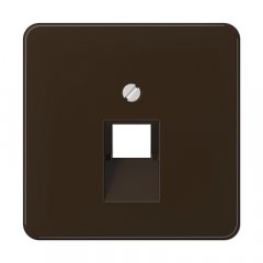 Virsma IAE/UAE-datu rozetei 1 x 8-polig, termoplasts, Serie CD, brūns