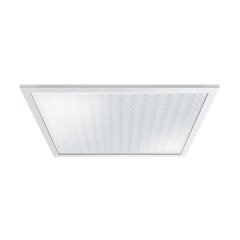 LED light with prismatic (PRISMATIC) cover (diffuser), LED output 33 W, colour temperature approx. 4000 K (neutral white)