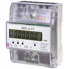 DEC-2CT Elektro enerģijas skaitītājs 3-fāžu