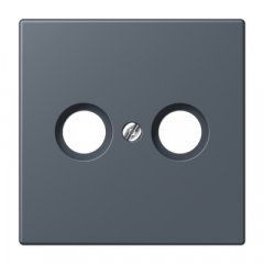 Virsma TV rozetei, termoplasts lakots, Serie LS, gris fonce 59