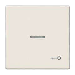 Taustiņš ar indikācijas logu, ar simbolu, duroplasts, Serie LS, ziloņkaula