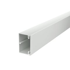 Kabeļu kanāls halogenbrīvs 40x60x2000, PC/ABS, gaiši pelēks, 7035