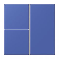 Taustiņs 3-viet, F40, Serie LS, bleu outremer 31