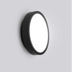 Gaismeklis HB 108, 15 W, 1050 lm, 830, anthracite, on/off Wall luminaires, D 250 H 68, Plastic (PC) opal