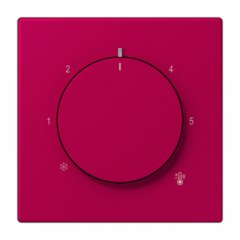 Centrālplate termostatam, termoplasts lakots, Serie LS, rouge rubia