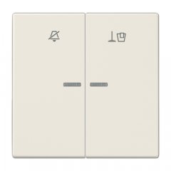 Taustiņš viesnīcām, simbols netraucēt un uzkopt istabu, Serie LS, ziloņkaula