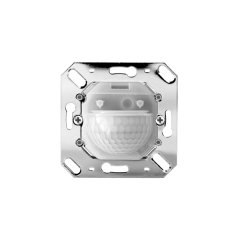 180° wall-mounted presence detector, recessed-mounted, 12-36 V, remotely controlled