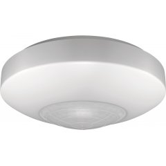 Kustības sensors, 24 V, 8 m, with potential-free contact, for surface mounting, balts