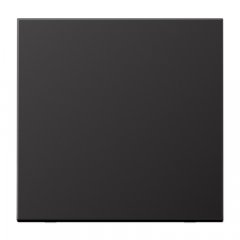 LB-Management taustiņš 1-viet, neutral, Aluminium lackiert, Serie LS, tumša (lackiertes Aluminium)