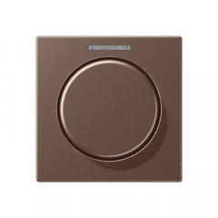 Centrālplate ar indikācijas logu KNX rotējošajam sensoram, Serie A, moka