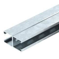 Profilēta sliede perf., šlices platums 22 mm 3000x41x82, St, FT