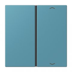 Taustiņs slēdzim 1-viet, ar virzienrādītāju, F40, Serie LS, céruléen vif