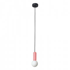 Decor Conrete Mic Pendant 1XG9 Pink
