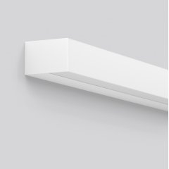 Gaismeklis AVIATO, 12...17 W, 1500...2200 lm, 930, 940, white, on/off Ceiling and wall luminaires, L 902 B 56 H 82, Plastic (PMMA) opal