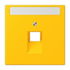 Virsma IAE/UAE-datu rozetei 1 x 8-polig, marķējams, termoplasts lakots, Serie LS, le jaune vif