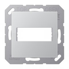 Virsma DSUB 9 spraudsavienotājam, 9-/15-polig, Serie A, alumīnijs