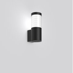 Gaismeklis MEGA TOWER F, 10 W, 600 lm, 830, anthracite, on/off Wall luminaires, L 160 B 115 H 303, Transparent glass