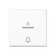 Taustiņš viesnīcām, simbols netraucēt un zvans, Serie A, balts