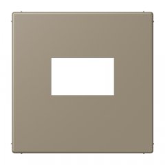 Virsma USB kontaktligzdai, Serie LS, ombre naturelle moyenne