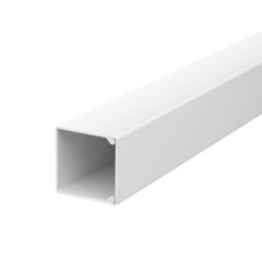 Kabeļu kanāls ar perforēto pamatni 25x25x2000, PVC, gaiši pelēks, 7035