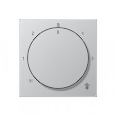 Centrālplate termostatam, termoplasts lakots, Serie A, alumīnijs