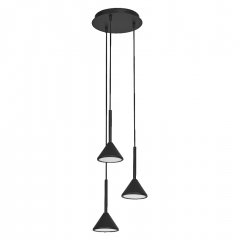 Decor Fuji 3XPendant PL 13W 930 Black