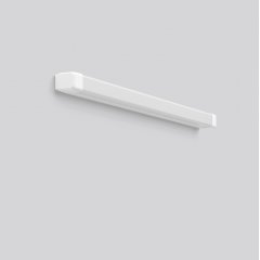 Gaismeklis BALEVA, 15 W, 1650 lm, 830, 840, white, on/off Ceiling and wall luminaires, L 900 B 46 H 60, Plastic (PC) opal