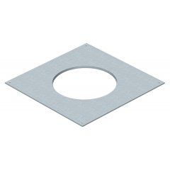 Montāžas vāks 350-2/3 priekš R4 383x383x4, St, FS DUG 350-3 R4