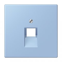 Virsma IAE/UAE-datu rozetei 1 x 8-polig, termoplasts lakots, Serie LS, outremer moyen