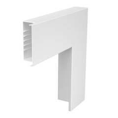 Plakanais stūris 470x170x80, PVC, bez caurumiem