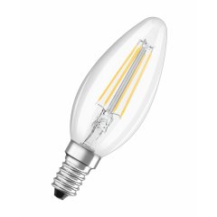 Spuldze LED BASE CLASSIC B 4 W/2700 K FIL CL E14