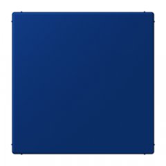 Nosedzošais vāks (tukša virsma), termoplasts lakots, Serie LS, bleu outremer foncé