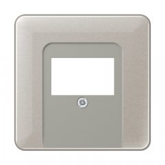 Vāks montāžas kārbai, Aluminium eloxiert, Serie CD, platīna krāsa