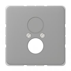 Virsma ar 2 vietām 18,5 mm Ø, duroplast, Serie CD, pelēks