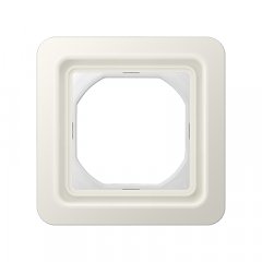 Rāmītis 90 x 90 mm, komplektā ar gumijas blīvi (IP 44), termoplasts, ziloņkaula