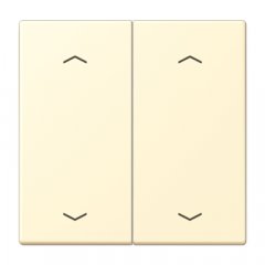 Taustiņs KNX slēdzim, ar virzienrādītāju 2-viet, Serie LS, blanc