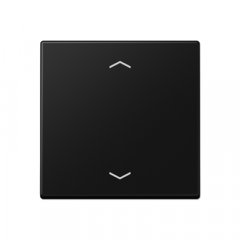 Taustiņs 1-viet, ar virzienrādītāju, Serie A, grafīta melns matēts