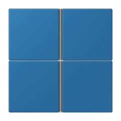 Taustiņs 4-viet, F40, Serie LS, bleu céruléen 31