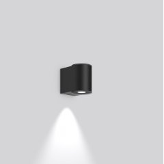 Gaismeklis NADELSPOT PRO, 12 W, 1150 lm, 830, anthracite, DALI Wall luminaires, L 100 B 154 H 127, Transparent glass