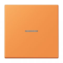 Taustiņs KNX slēdzim ar indikācijas logu 1-viet, Serie LS, orange clair