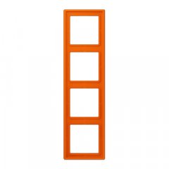 Rāmītis 4-vietīgs, LE CORBUSIER, oranžs