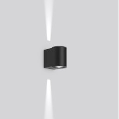 Gaismeklis NADELSPOT PRO, 23 W, 520 lm, 830, anthracite, DALI Wall luminaires, L 100 B 154 H 127, Transparent glass