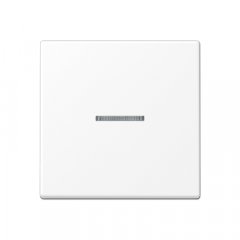 eNet taustiņš 1-viet, termoplasts krāsots, Serie A, sniegbalts matēts