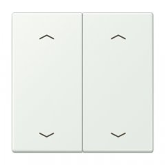 Taustiņs KNX slēdzim, ar virzienrādītāju 2-viet, Serie LS, outremer gris