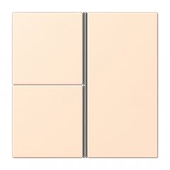 Taustiņs 3-viet, F40, Serie LS, terre sienne pâle