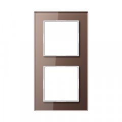 Stikla rāmītis 2-vietīgs, vertikālā un horizontālā montāža, A CREATION, moka