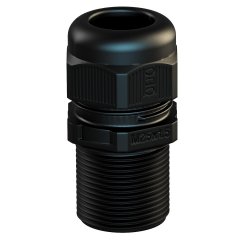 Kabeļu ievads metrisks pagarināts 24 mm M20, PA, melns
