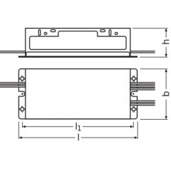 Gaismas diožu dzinējs OT 2DIM IP64 Outdoor 110/120…277/1A4 2DIMLT2 P